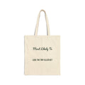 Funny Christmas Tote Bag Most Likely To Lose The Tiny Allen Key Family