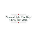 Christmas Sticker Nurses Light The Way Christmas 2026 For Nurses