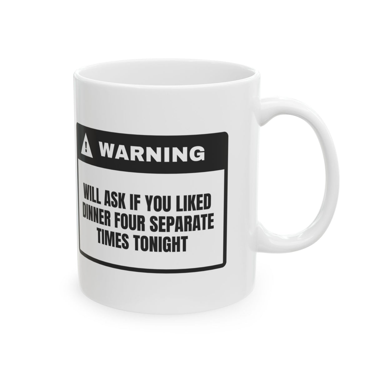 Cooking Coffee Mug Will Ask If You Liked It Four Times