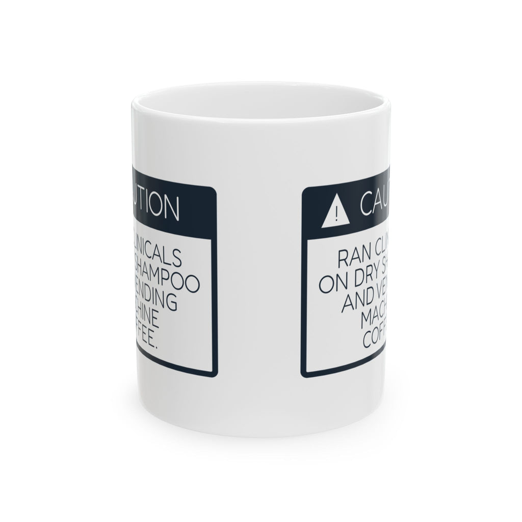 Funny Nursing Student Coffee Mug Caution Label For Nurses