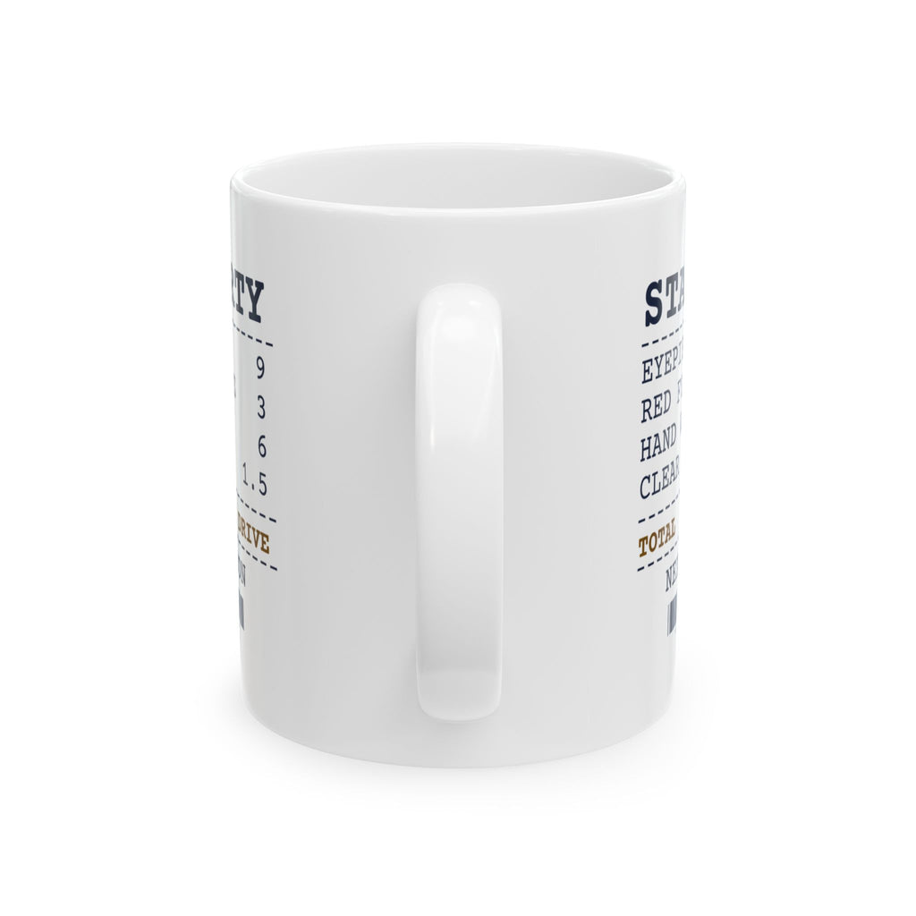 Funny Astronomer Mug Star Party Receipt Clear Hours