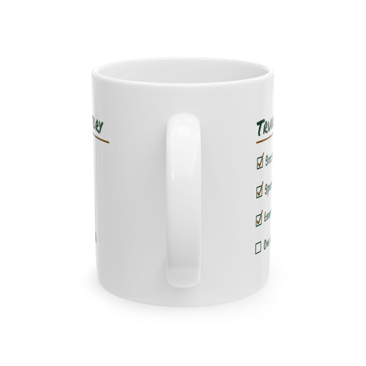 Soccer Mom Coffee Mug Trunk Inventory Check
