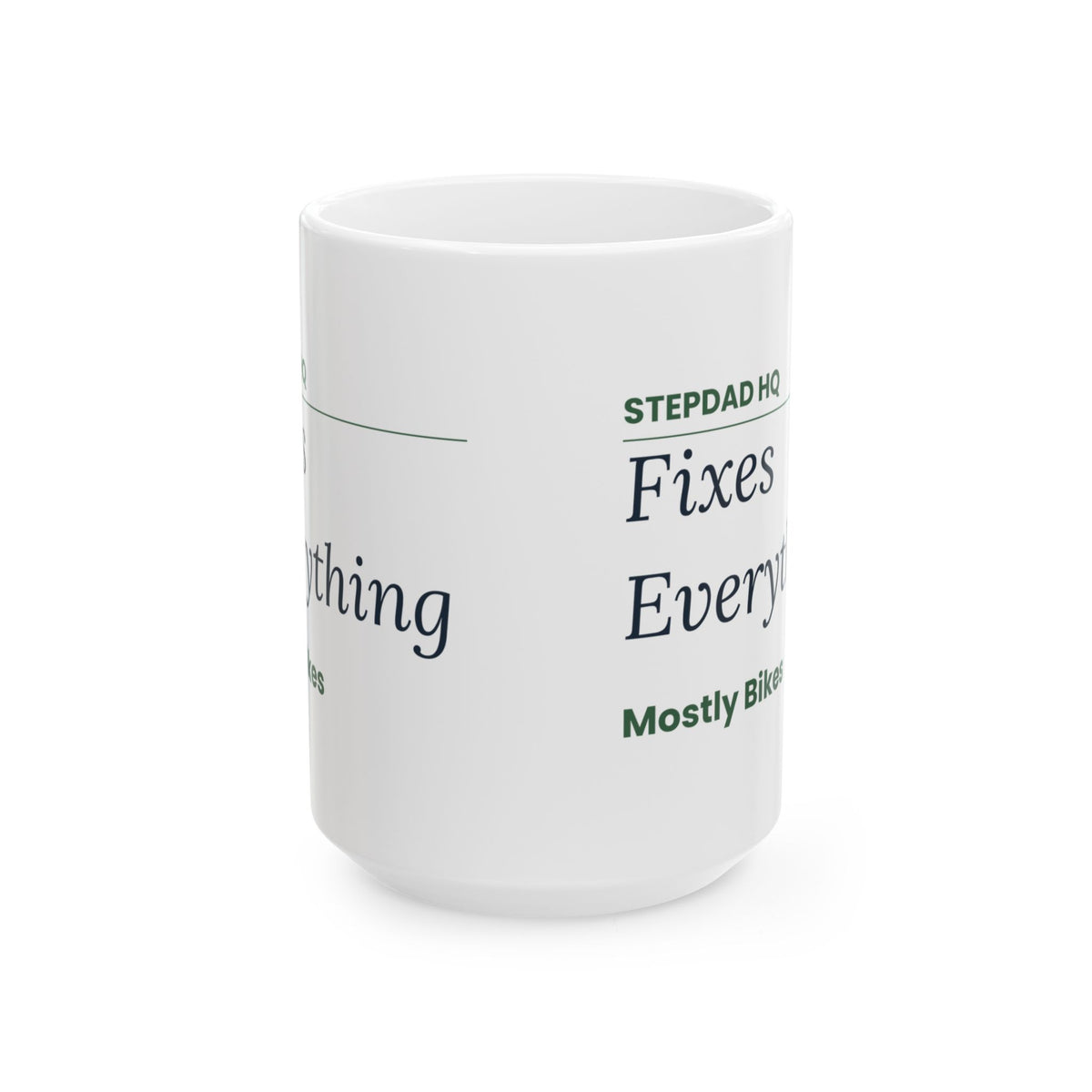 Stepdad HQ Sign Coffee Mug Funny For Bonus Dad