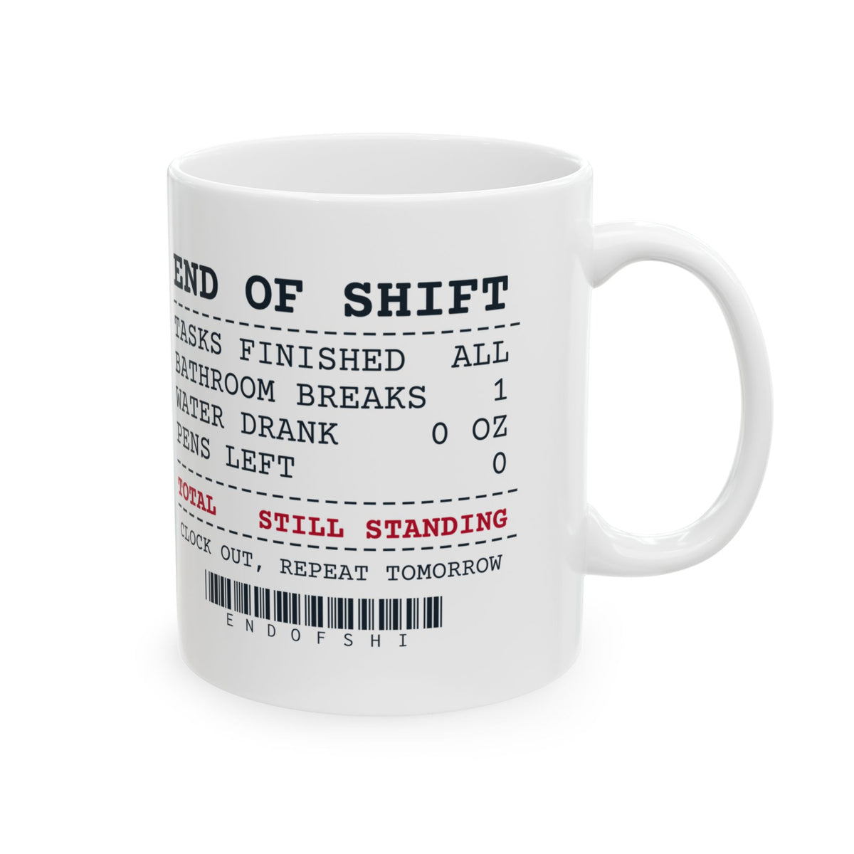 Still Standing Coffee Mug For Nurses