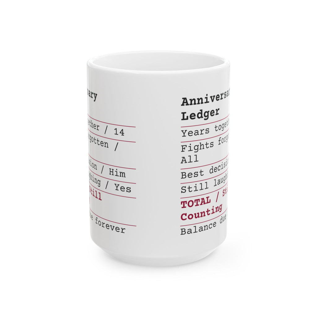 Funny Anniversary Coffee Mug Still Counting For Husband