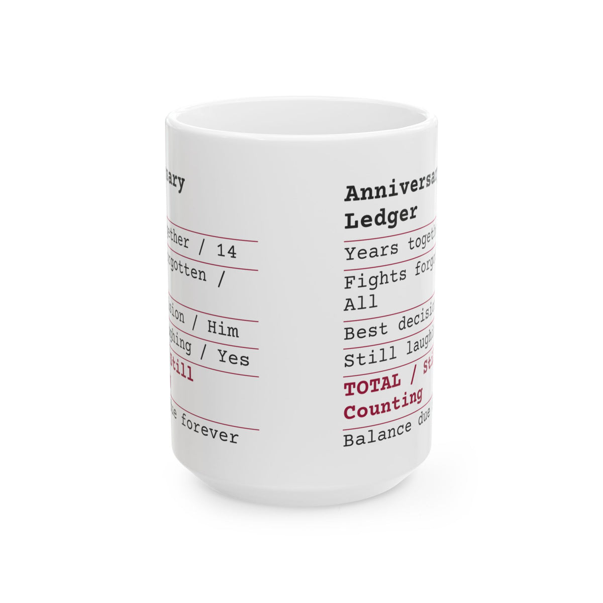 Funny Anniversary Coffee Mug Still Counting For Husband