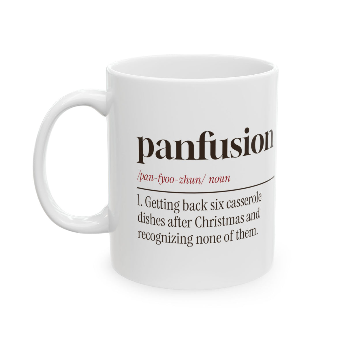 Funny Christmas Host Coffee Mug Panfusion Dictionary Definition