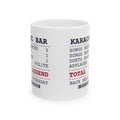 Funny Karaoke Coffee Mug Karaoke Bar Receipt