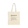 Funny Christmas Introvert Tote Bag Ghostmas Dictionary Definition