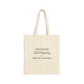 Funny Christmas Tote Bag Newlyweds Still Debating Lights
