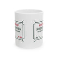 Funny White Elephant Gift Swap Coffee Mug Round Seven Still Going