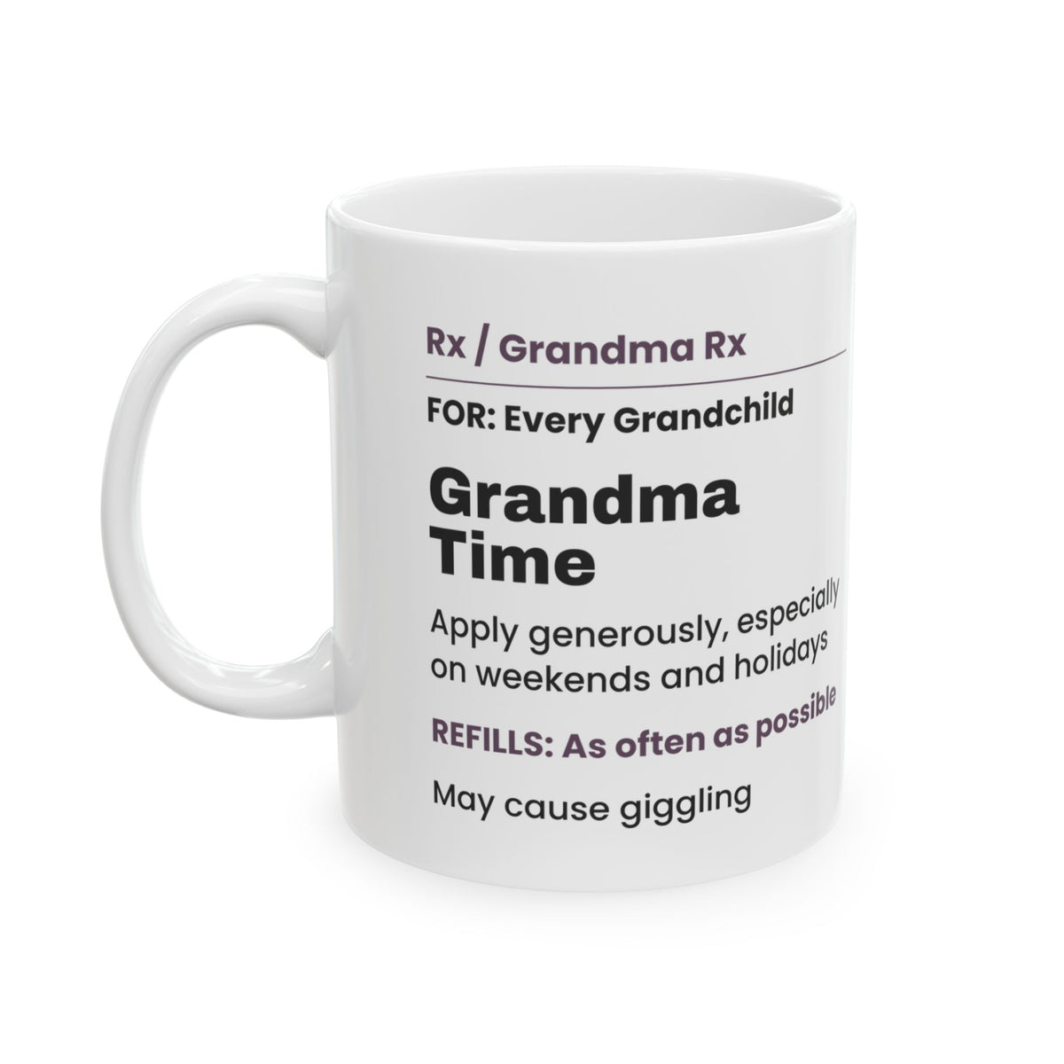 Funny Grandma Prescription Coffee Mug Grandma Time For Grandma