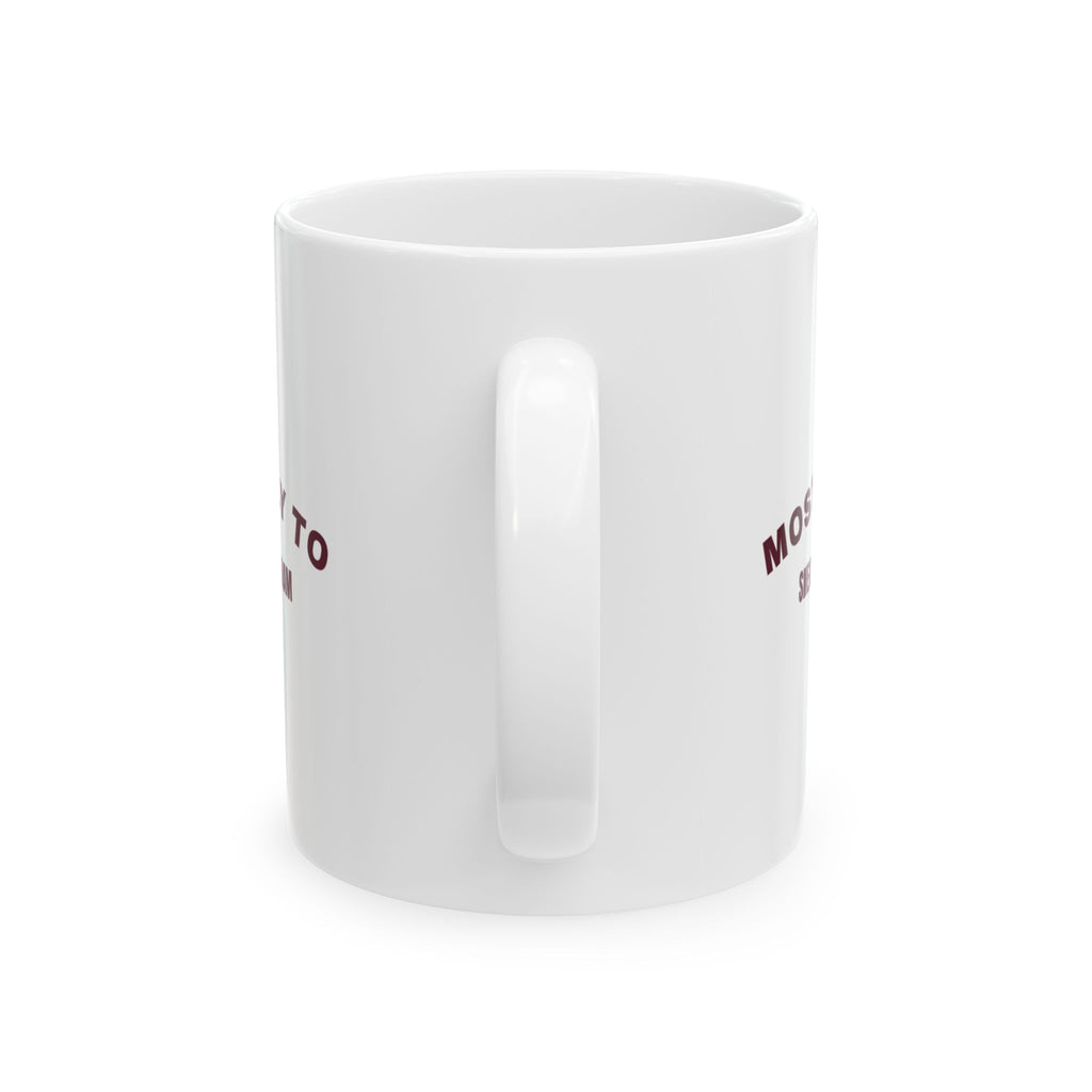 Funny Christmas Coffee Mug Most Likely To Sneak The Dog Some Ham Family