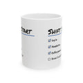Funny Dispatcher Coffee Mug Shift Start Checklist