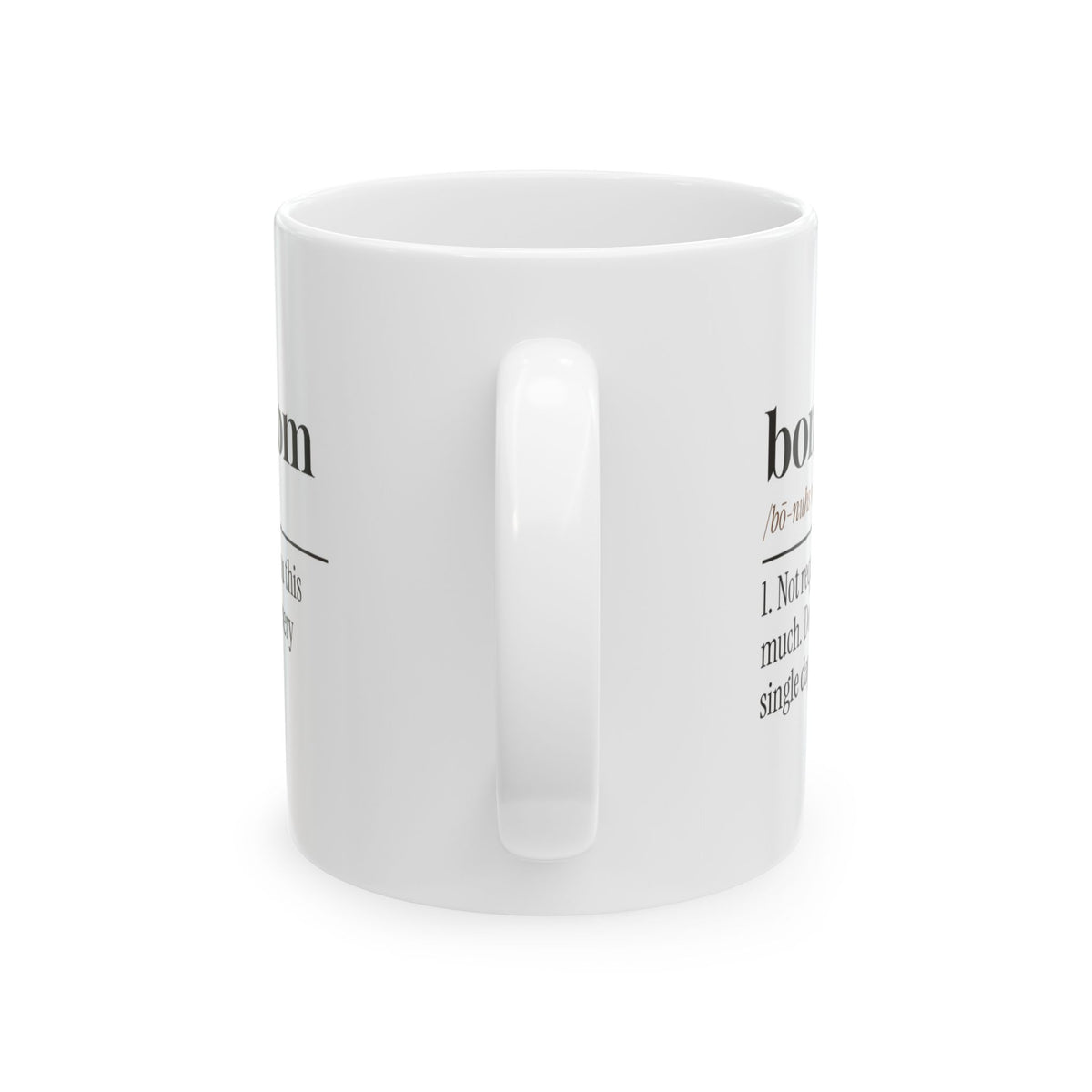 Bonus Mom Coffee Mug Loves You Anyway