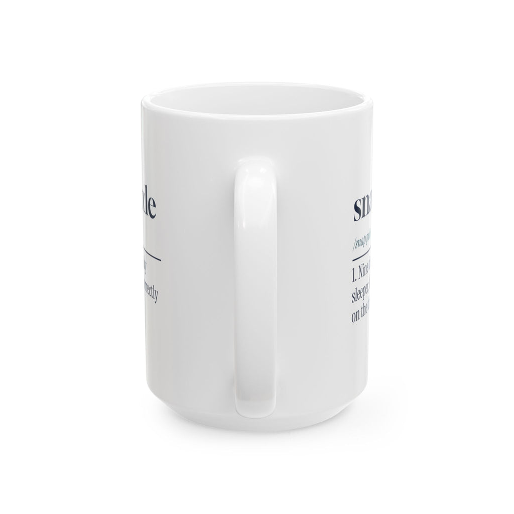 Funny New Dad Coffee Mug Snap Puzzle Dictionary For First Time Dads