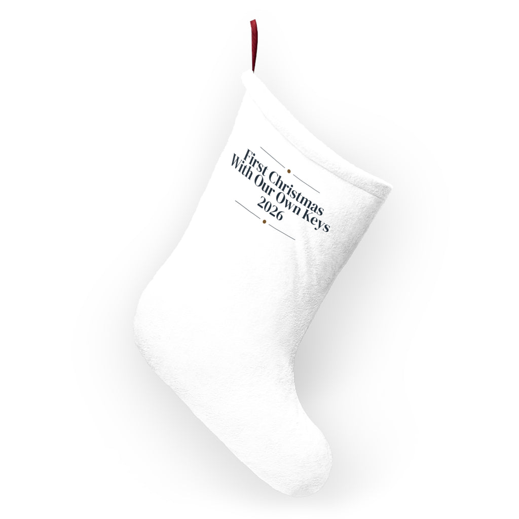 Christmas Stocking First Christmas With Our Own Keys 2026 New