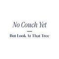 Funny Christmas Sticker No Couch Yet For New Homeowners