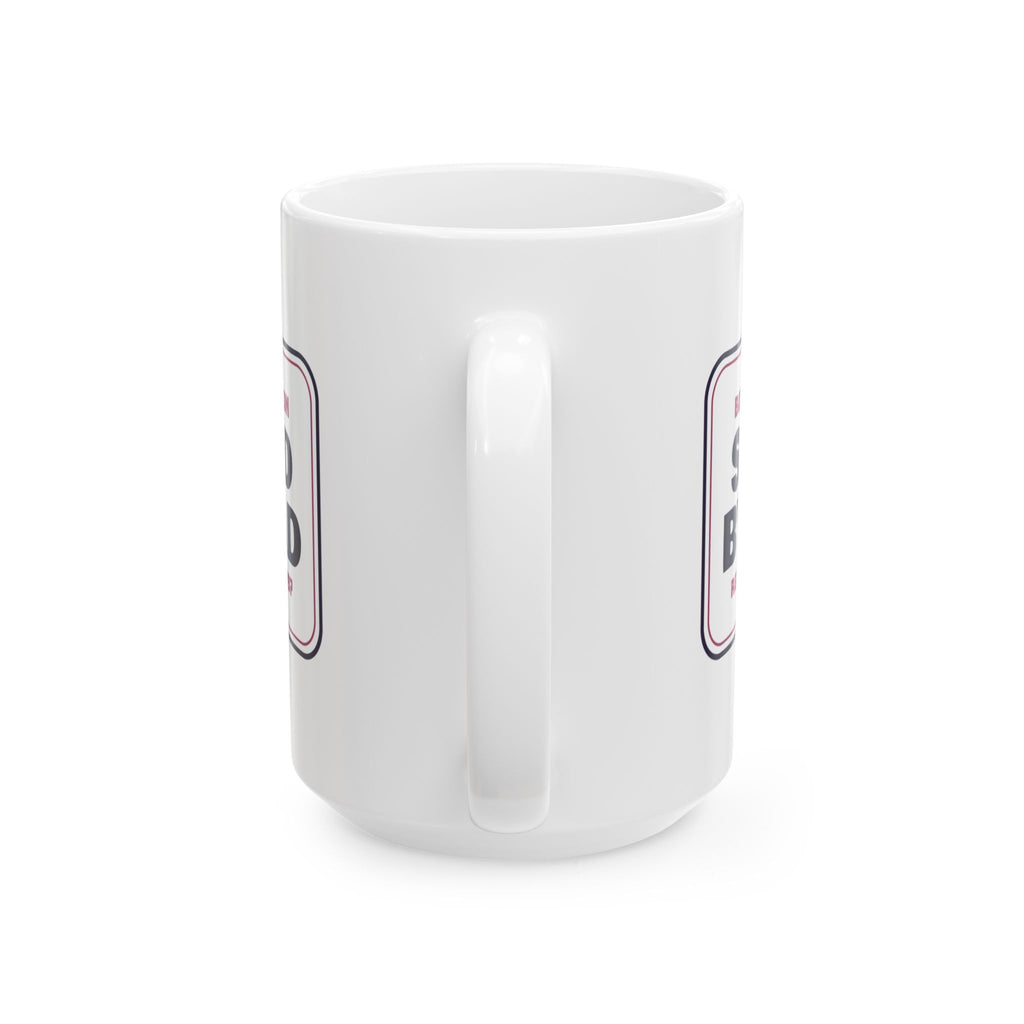 Funny Christmas Dad Coffee Mug Bow Collection Saved By Dad