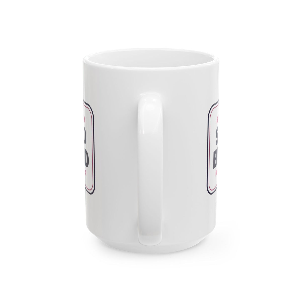 Funny Christmas Dad Coffee Mug Bow Collection Saved By Dad