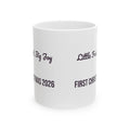 Babys First Christmas 2026 Coffee Mug Little Feet Big Joy For Parents