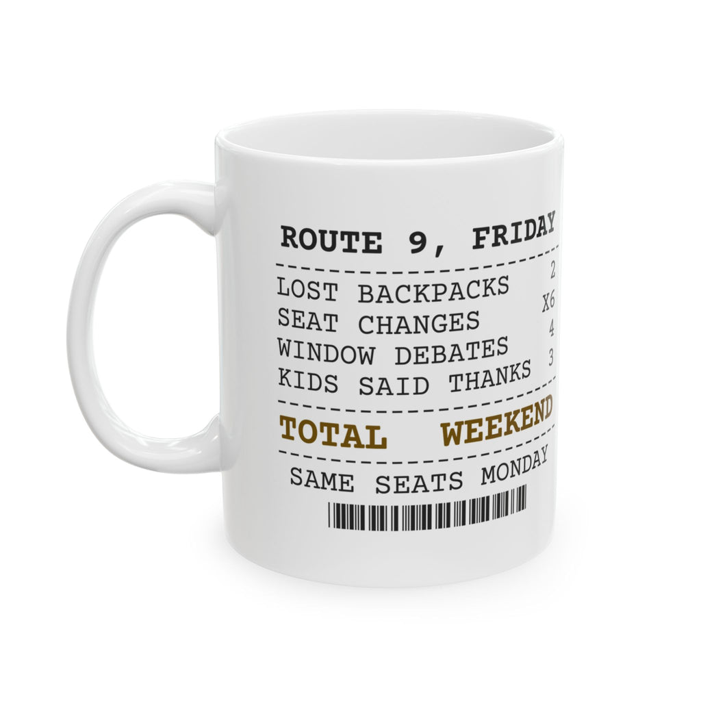 Funny School Bus Driver Coffee Mug Seat Changes 6 Kids Who Said Thanks