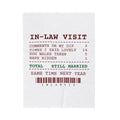 Funny Christmas In-Laws Throw Blanket Times I Said Lovely 14 Receipt