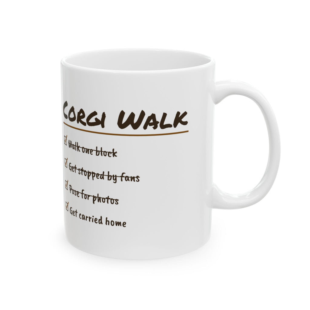 Funny Corgi Coffee Mug Pose For Photos Get Carried Home