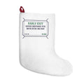 Funny Introvert Christmas Stocking Gone Before Pie Early Exit
