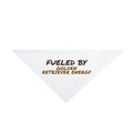 Funny Golden Retriever Dog Bandana "Fueled By Golden Retriever Energy" Dog