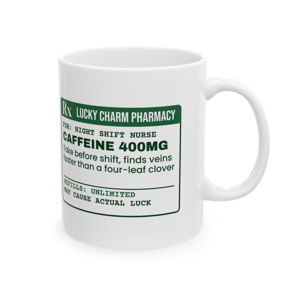 Nurse Mug Lucky Vein Finder St Patricks Day