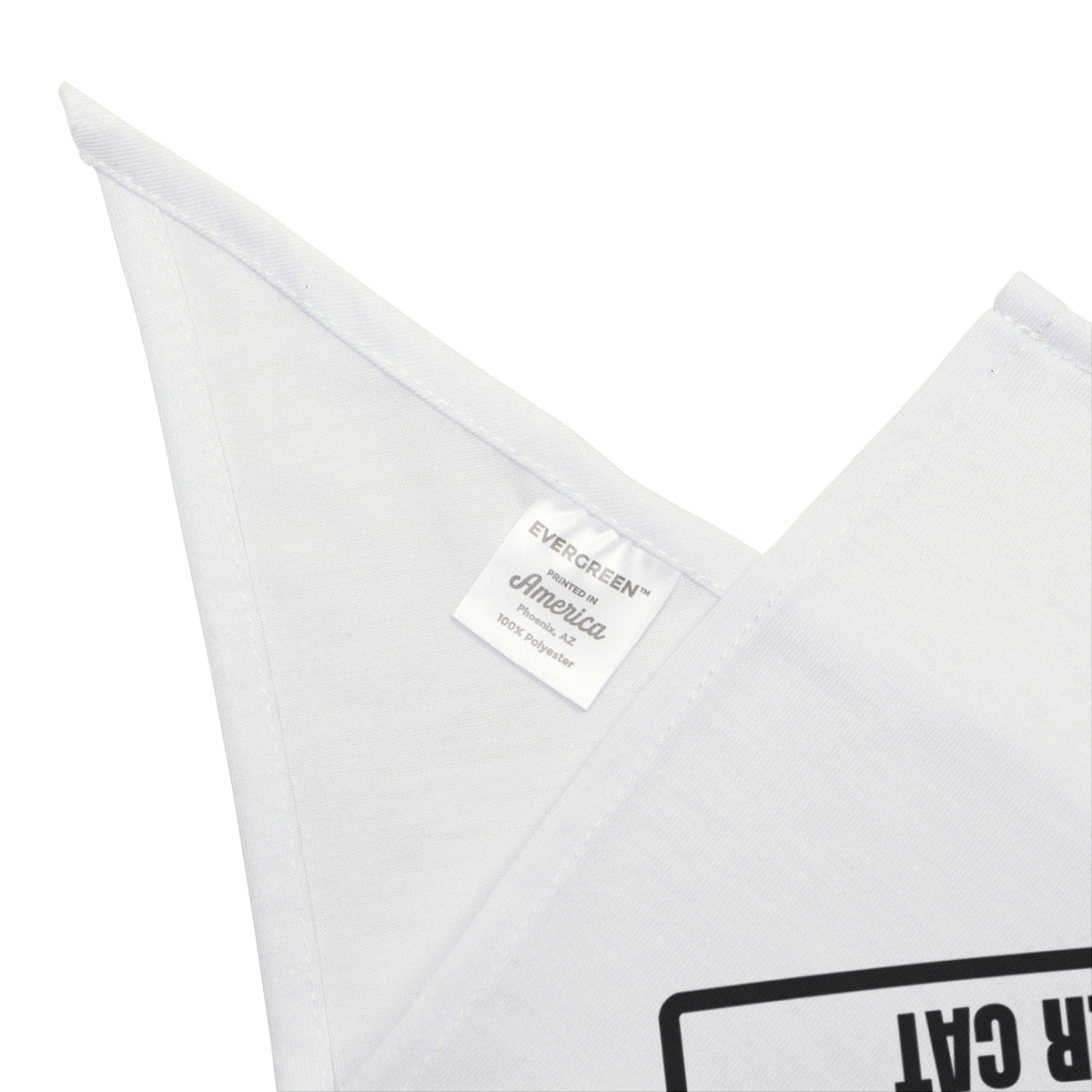 Funny Cat Mom Caution Label Dog Bandana For Cat Moms