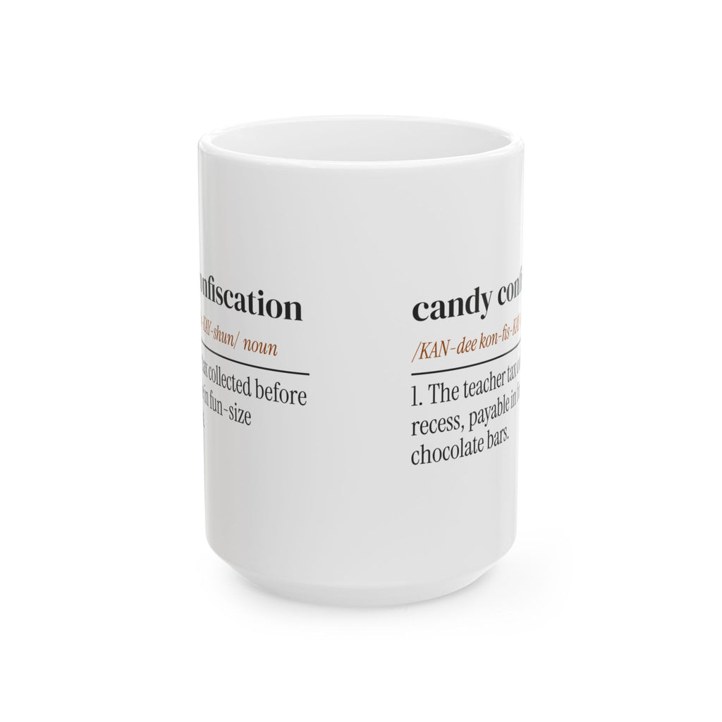Spooky Teacher Coffee Mug Candy Confiscation For Teachers