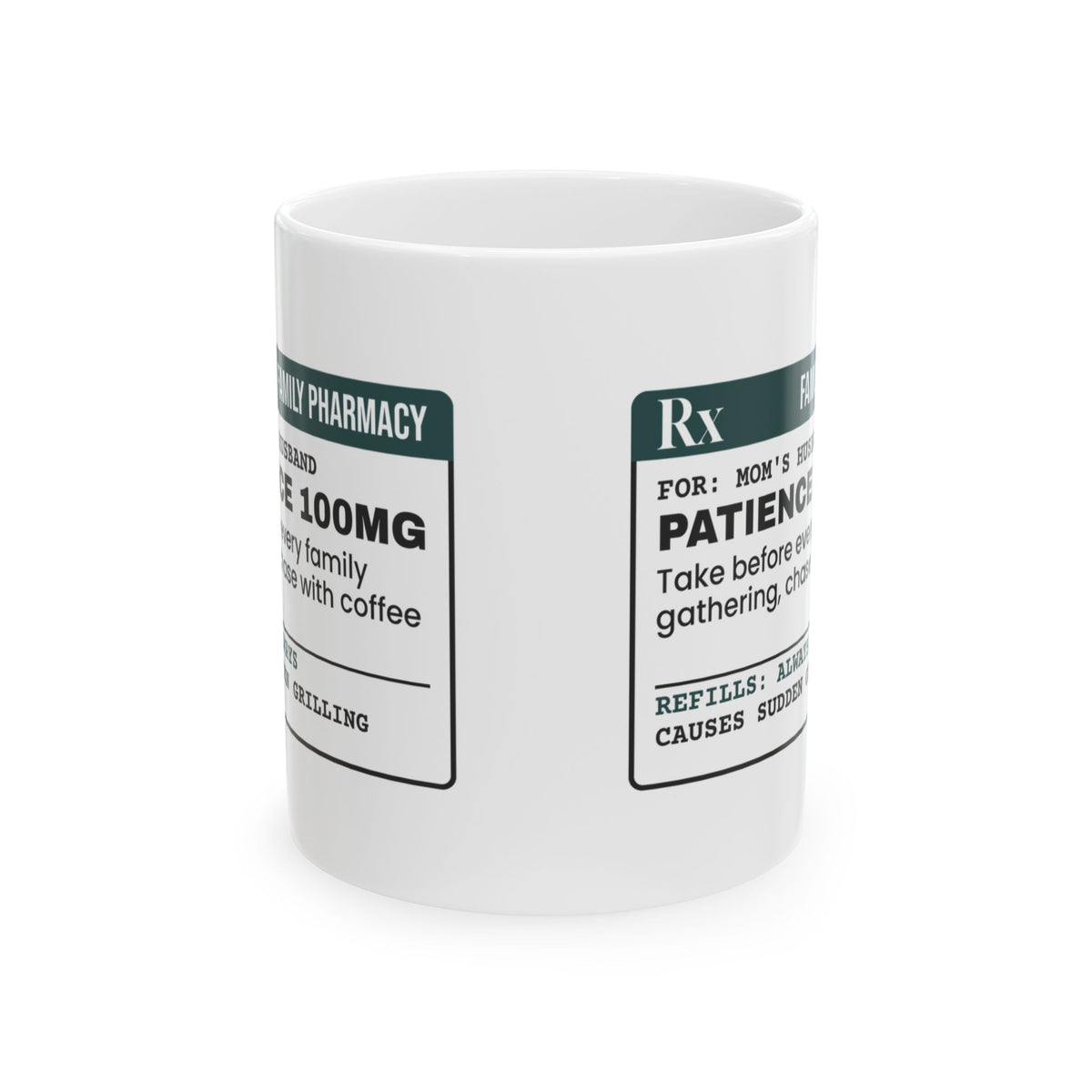 Stepdad Coffee Mug Patience 100mg Funny