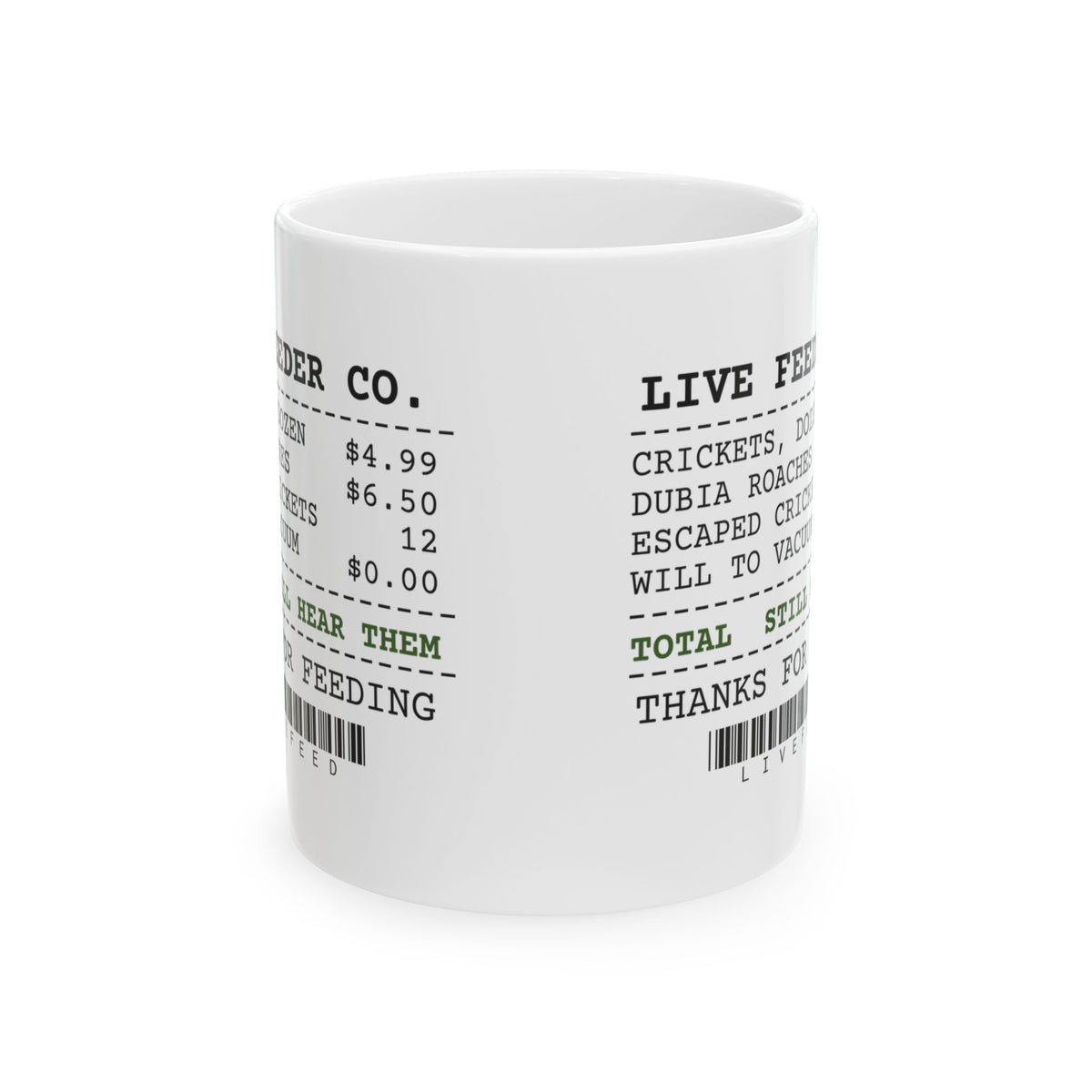 Reptile Owner Coffee Mug Still Hear Them Chirping