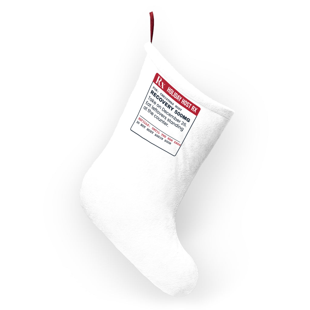 Funny Christmas Host Christmas Stocking Hosting Recovery Prescription