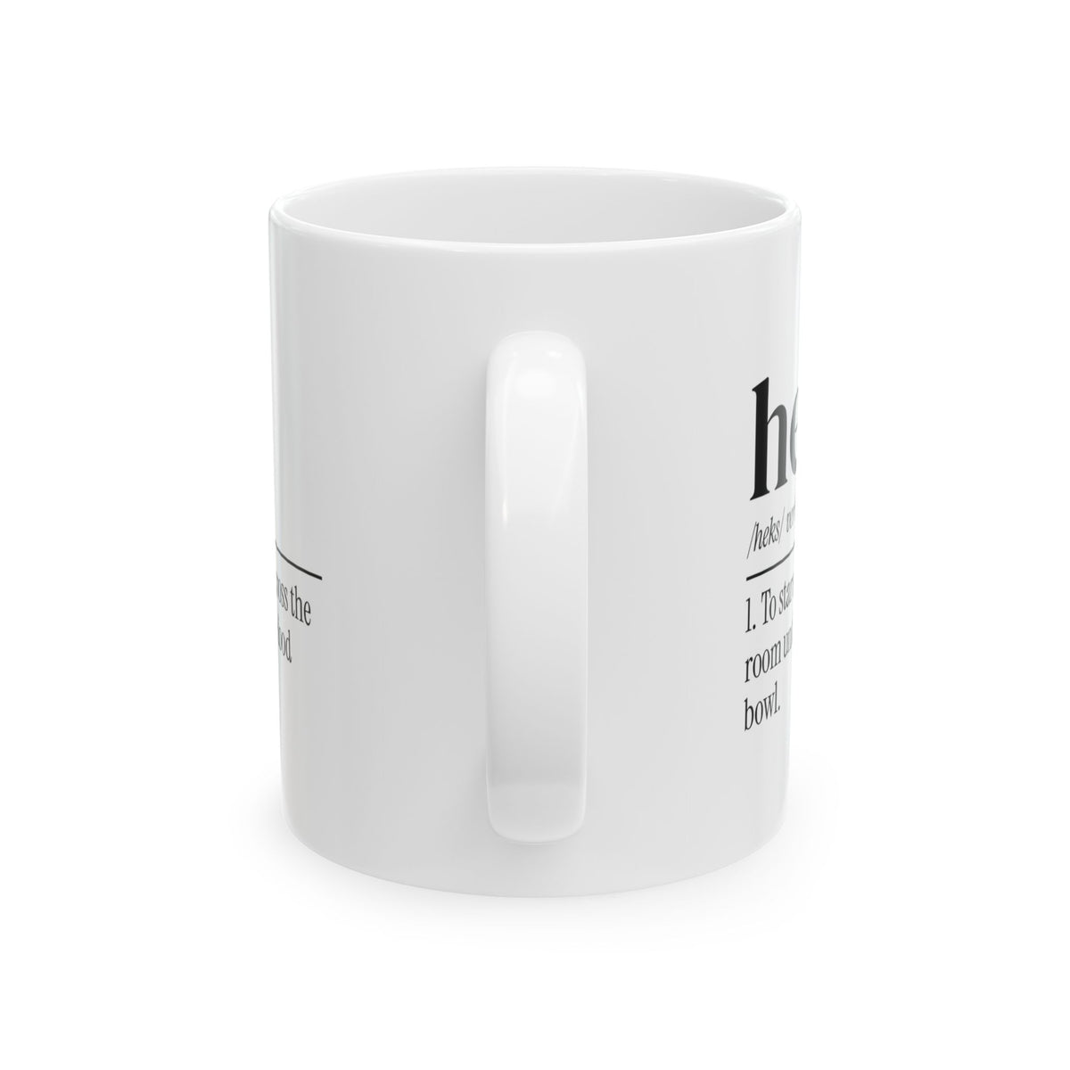 Funny Witch Mug Hex Definition Stares Until Bowl Full Halloween