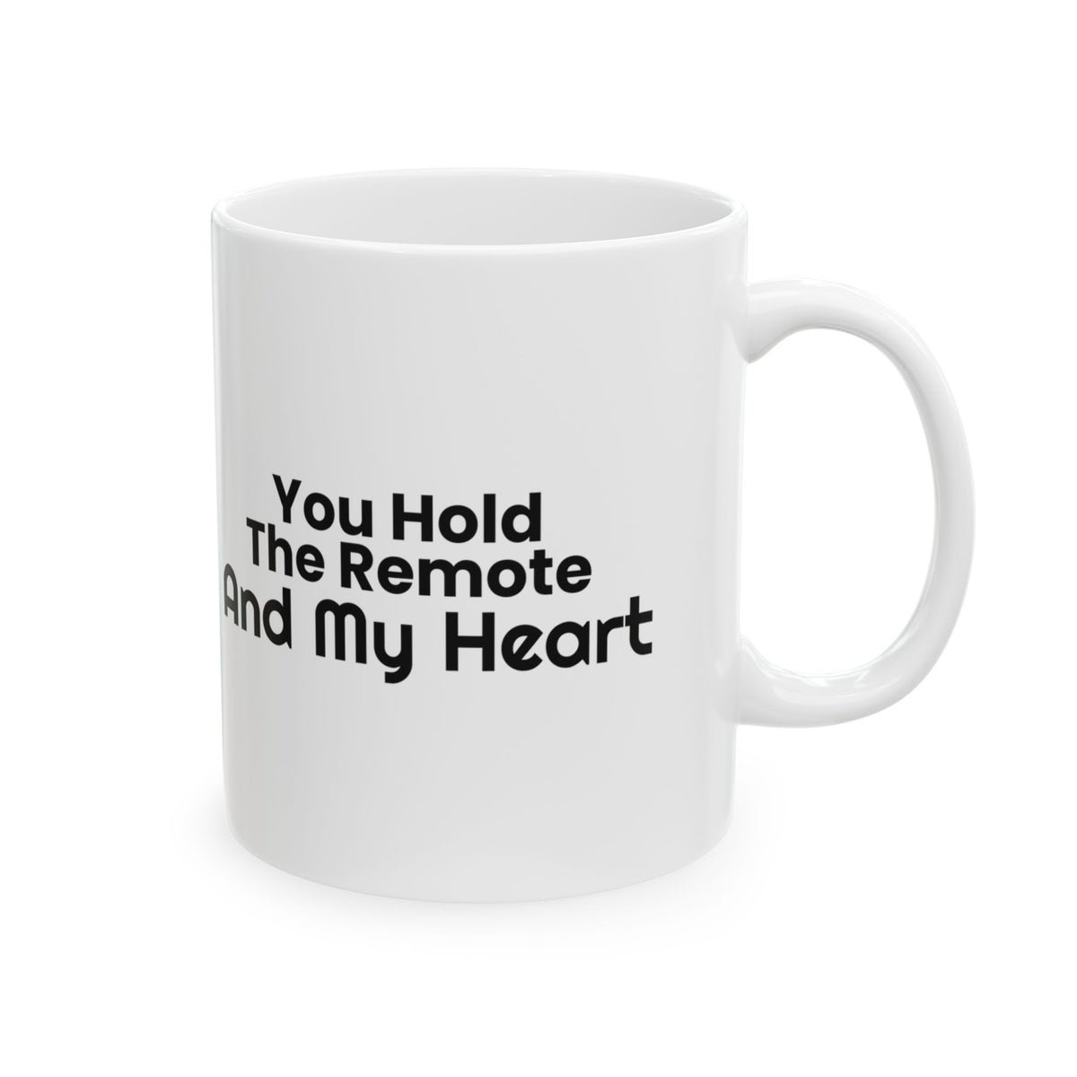 Remote Control Heart Coffee Mug For Her