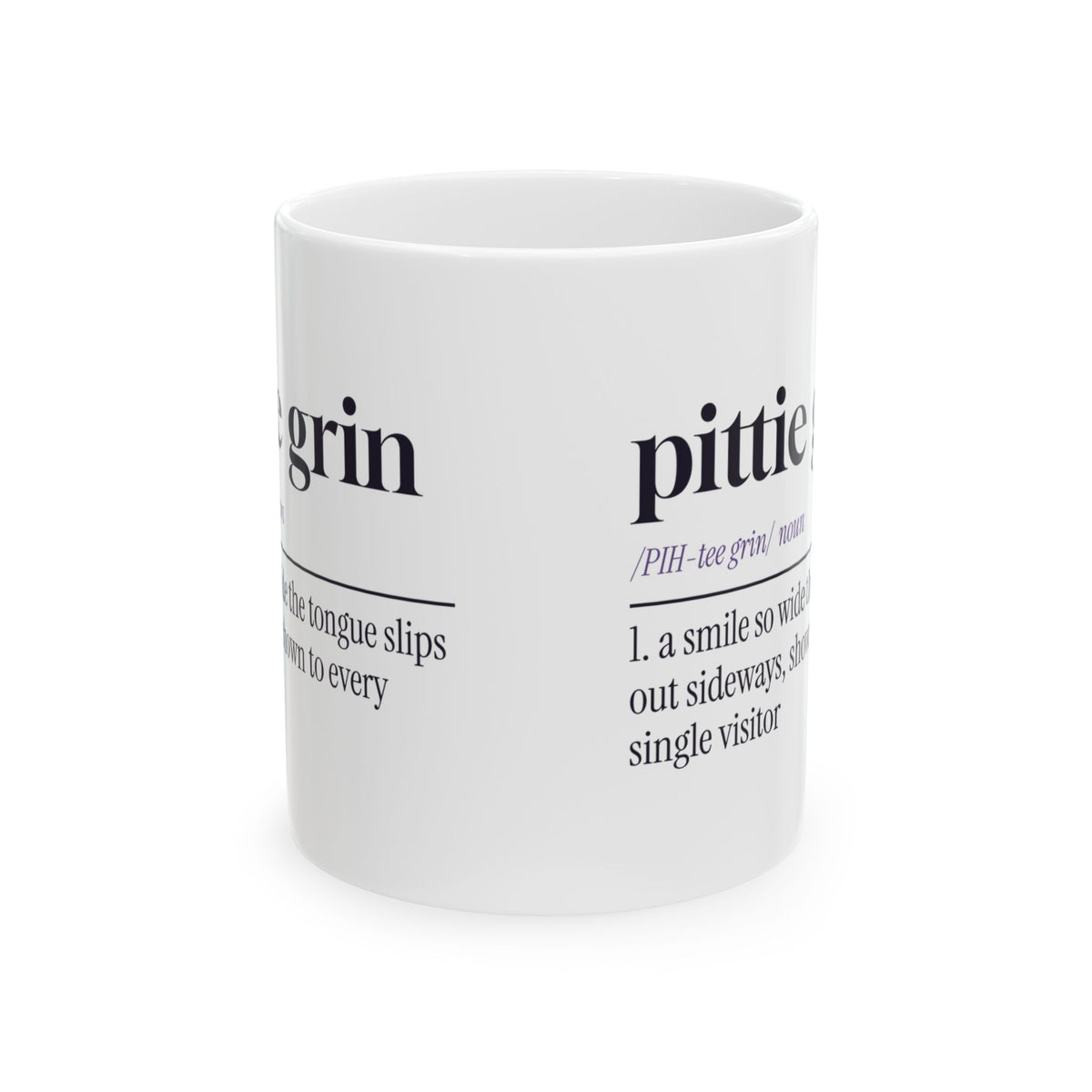Funny Pit Bull Mug Pittie Grin Dictionary Definition For Pit Bull Owners