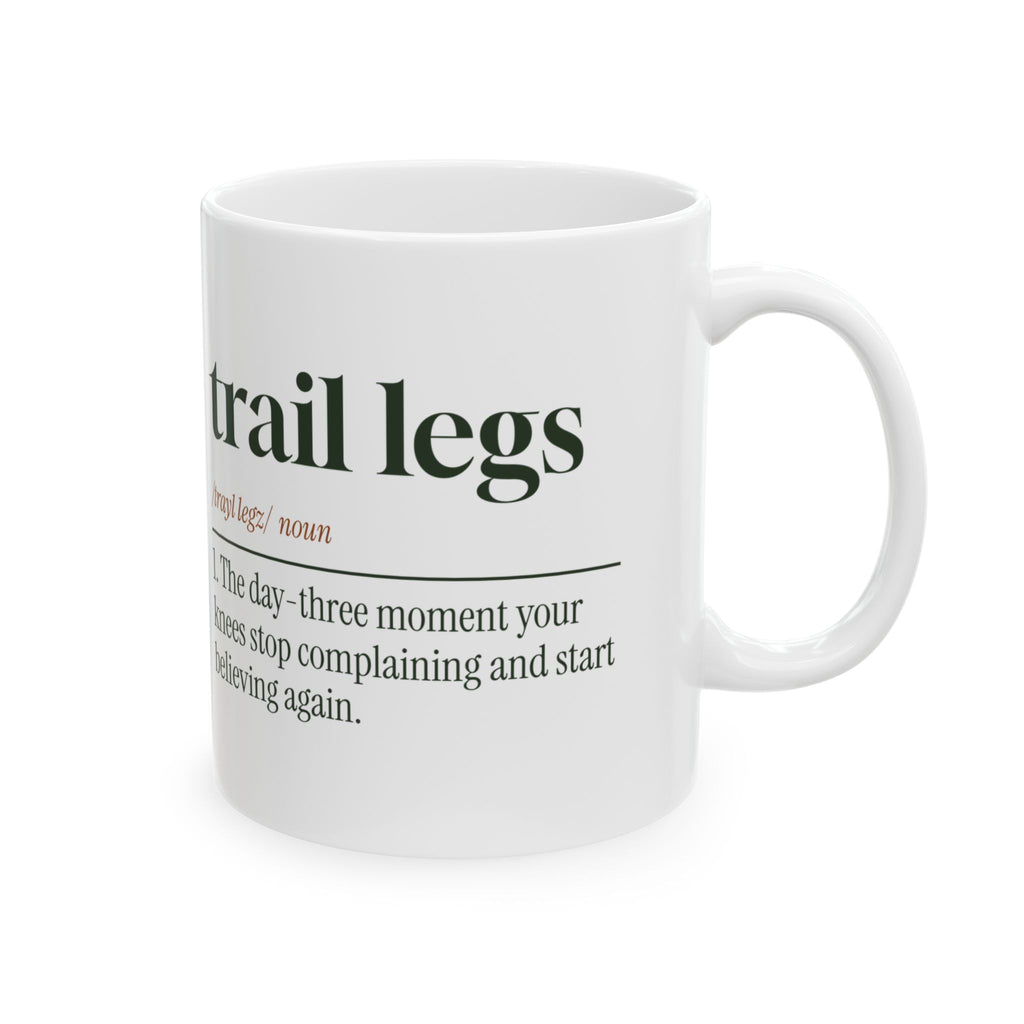 Hiking Coffee Mug Trail Legs For Hikers