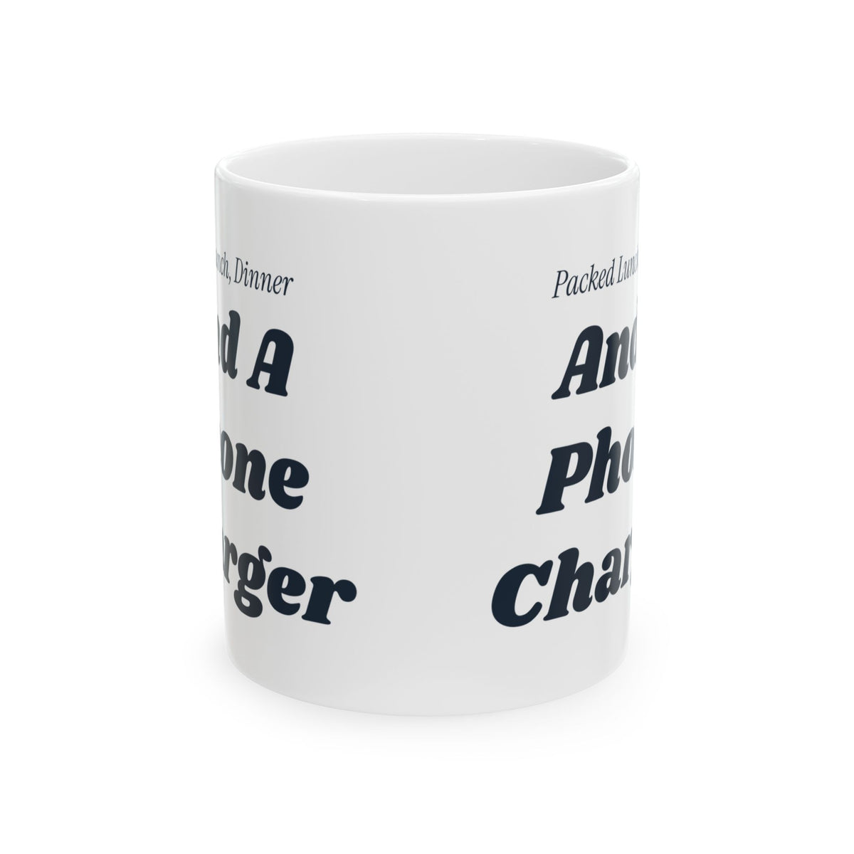 Funny Wrestling Mom Coffee Mug Packed Lunch Dinner And A Charger