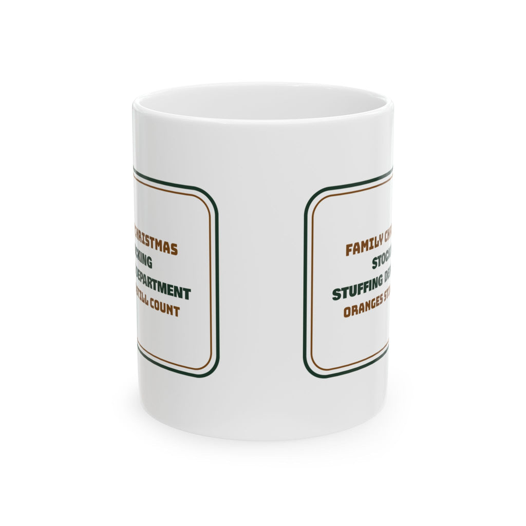 Funny Christmas Coffee Mug Stocking Stuffing Department For Family