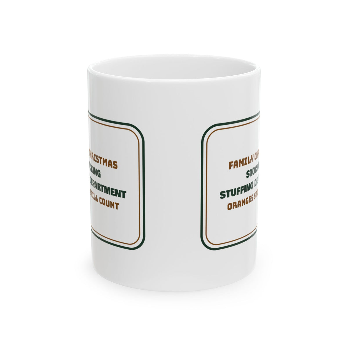 Funny Christmas Coffee Mug Stocking Stuffing Department For Family