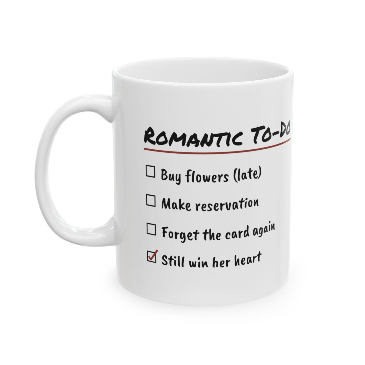 Romantic To-Do Coffee Mug For Him