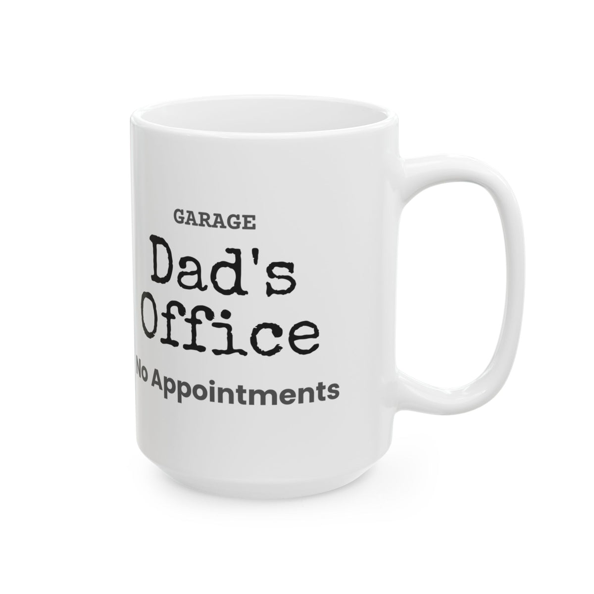 Funny Garage Dad Coffee Mug Dad's Office Sign For Dad