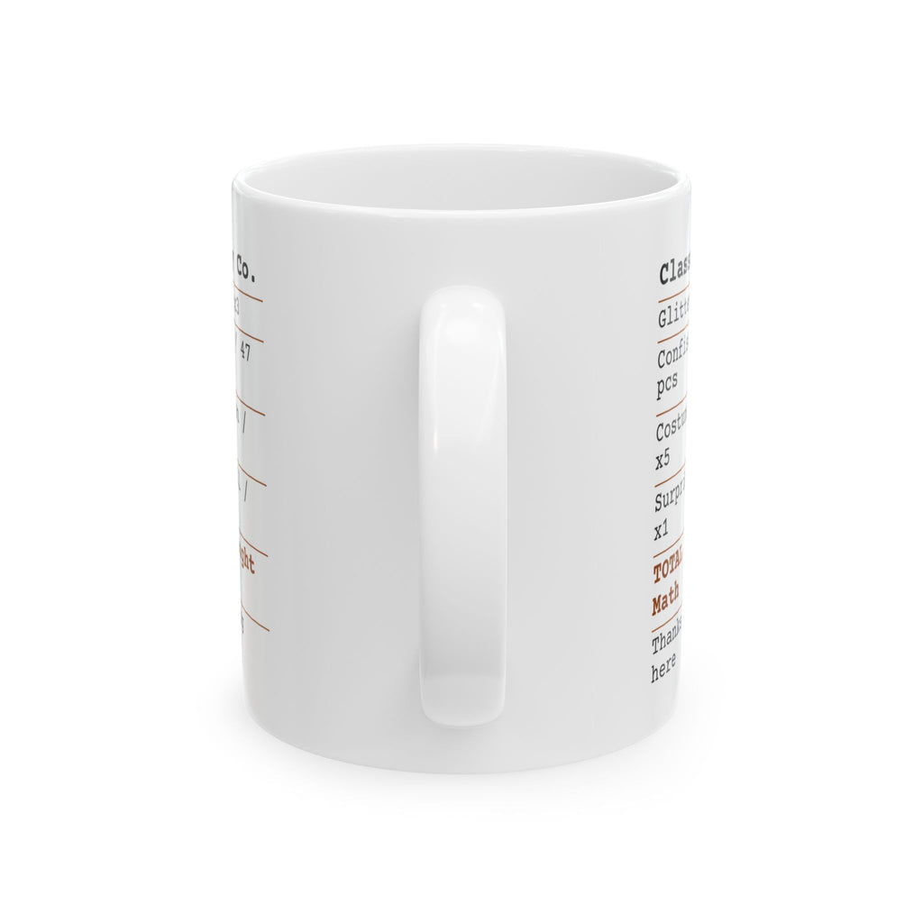 Spooky Teacher Coffee Mug Classroom Candy Receipt For Teachers