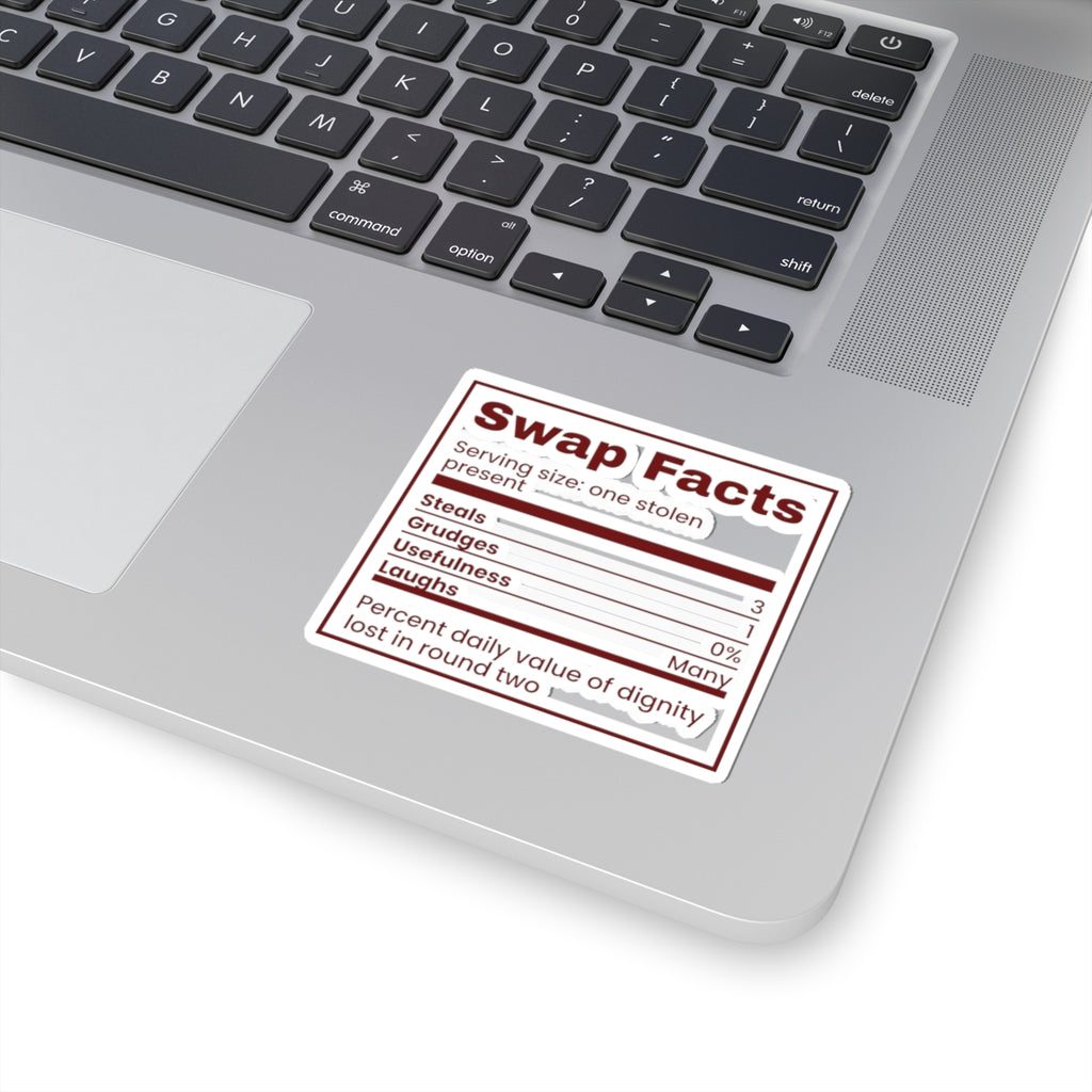 Funny White Elephant Sticker Swap Facts Usefulness 0 Percent