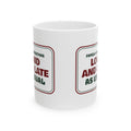 Funny Family Christmas Coffee Mug Loud And Late As Usual Sign