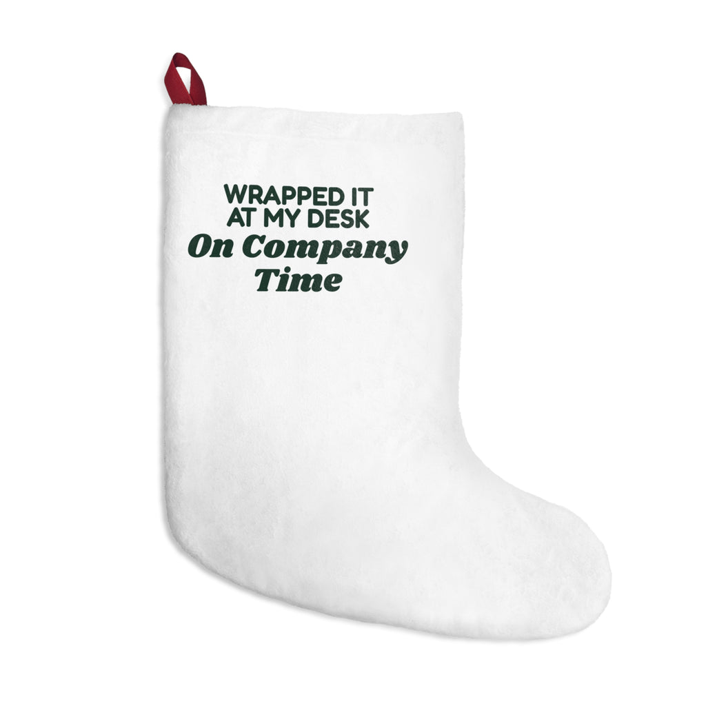 Funny Christmas Coworker Christmas Stocking Wrapped It At My Desk On