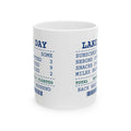 Funny Kayaking Coffee Mug Lake Day Receipt For Kayakers